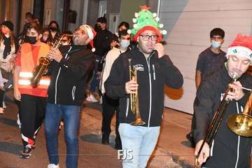 Papá Noel visita de sorpresa Lomo Magullo (Telde)/Francisco Javier Santana.